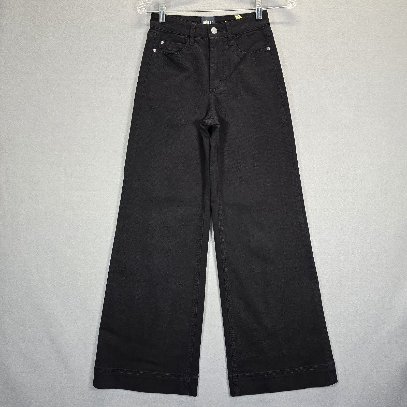 Maeve By Anthropologie High Rise Wide Leg Womens Jeans Size 24 ( 24 X 29 )